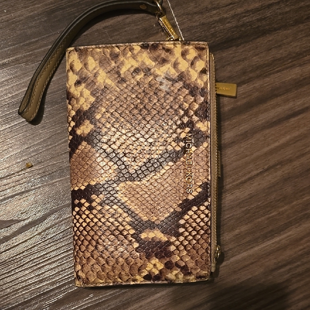 Michael Kors Snake Print Wallet